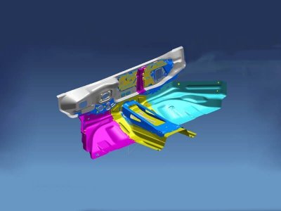 7.Car panel support plate