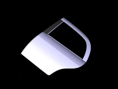9.Car door stamping parts(back door)