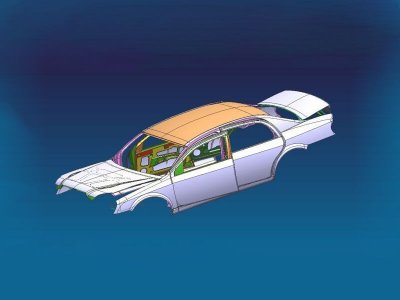 Car body stamping parts