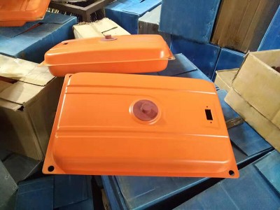 Painted tank cover