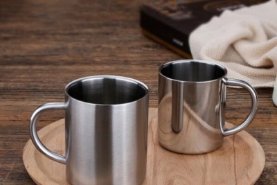 Polished stamping parts, coffee cups
